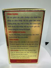 [Chính hãng] Viên khớp Tâm Bình, hỗ trợ giảm các triệuu chứngg bệnhh thoái hóa khớp, viêm khớp.
