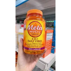  Viên uống bổ sung chất xơ Meta Mucil Psyllium Fiber Supplement hộp 300 viên