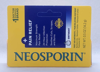 Kem mỡ Neosporin Dual Action Ointment 14.2g của Mỹ