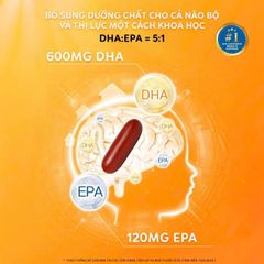 Viên nhai Kids Smart Bursts DHA 300mg Nature's Way hỗ trợ phát triển trí não và thị lực cho trẻ (50 viên)