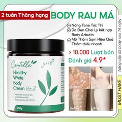Kem Dưỡng Trắng Da Body Cho Bà Bầu - Kem Rau Má GUO 250g - Dưỡng Ẩm, Làm Sáng Da Cho Mẹ Bầu