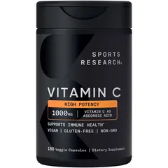 Viên Vitamin C Sports Research 1000mg 180v