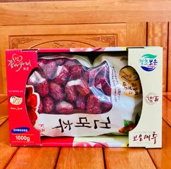 Táo Đỏ Sấy Khô Samsung Boeun Jujube Hàn Quốc - Snack Lành Mạnh, Giàu Dinh Dưỡng, Hỗ Trợ Sức Khỏe Tim Mạch và Làm Đẹp Da