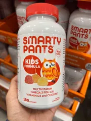 Kẹo Dẻo SmartyPants Kids Formula 180 Viên 