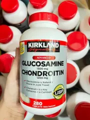 Viên uống bổ khớp Kirkland Signature Glucosamine 1500mg & 1200mg 280V