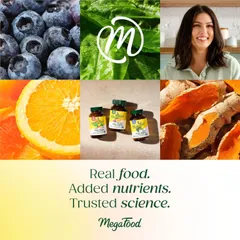 MegaFood Vitamin D3 2000 IU - Bổ sung vitamin D tăng sức đề kháng giúp xương chắc khỏe, phù hợp cho người ăn chay, sản xuất Mỹ