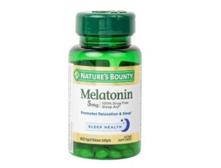 [Nhập khẩu] Viên uống giúp điều hòa giấc ngủ giúp ngủ sâu giấc MelatoninNature's Bounty (60 viên)