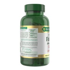 Fish Oil Nature's Bounty - Hỗ trợ phòng ngừa tai biến, đột quỵ, tim mạch, xương khớp, bổ mắt, 130 viên sản xuất Mỹ