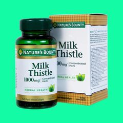 [Nhập khẩu] Milk Thistle 1000mg Nature’s Bounty hỗ trợ chức năng gan, bảo vệ gan