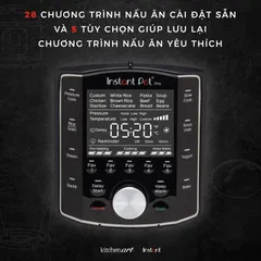NỒI ÁP SUẤT ĐA NĂNG INSTANT POT 10 IN 1 PRO ,BẢO HÀNH CHÍNH HÃNG 12 THÁNG