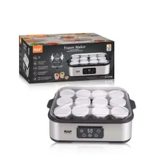 MÁY LÀM SỮA CHUA 12 LỌ RAF ,BẢO HÀNH 12 THÁNG