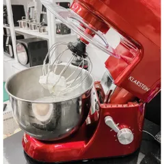 Máy Trộn Bột Đa Năng Klarstein Lucia Rossa 1300W (Hàng Đức)