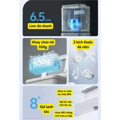 [MODEL 2025] MÁY LÀM ĐÁ PHILIPS ADD8090 ,BẢO HÀNH 12 THÁNG