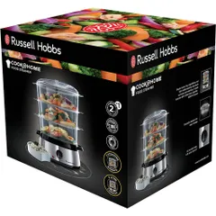 [NHẬP ĐỨC] NỒI HẤP 3 TẦNG RUSSELL HOBBS ,BẢO HÀNH 12 THÁNG