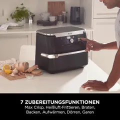 NỒI CHIÊN KHÔNG DẦU 7 IN 1 NINJA  AF500EU 10.4L