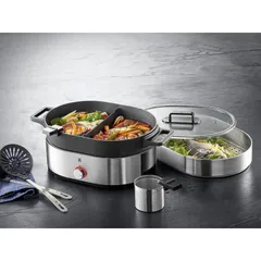 NỒI LẨU HẤP WMF HOT POT LONO & STEAM ,BẢO HÀNH 12 THÁNG