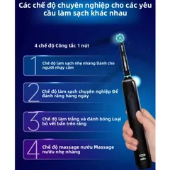 [MADE IN GERMANY] BÀN CHẢI ĐIỆN ORAL-B PRO ULTRA ,BẢO HÀNH 12 THÁNG