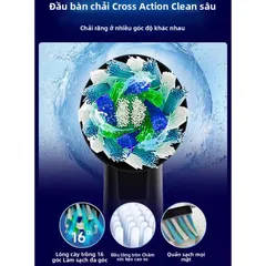[MADE IN GERMANY] BÀN CHẢI ĐIỆN ORAL-B PRO ULTRA ,BẢO HÀNH 12 THÁNG
