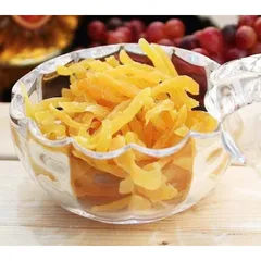 Hũ kẹo Glass Ware hình bí ngô