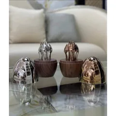 Bộ đồ ăn tráng miệng 12 món quả trứng MODERN