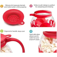 Bình nổ bỏng ngô Generic bằng lò vi sóng