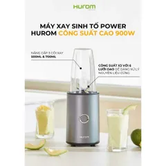[BẢO HÀNH CHÍNH HÃNG 3 NĂM] MÁY XAY SINH TỐ MINI HUROM