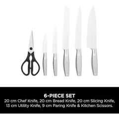 BỘ DAO NINJA 6 MÓN TÍCH HỢP MÀI