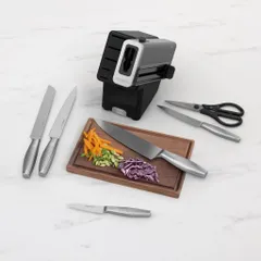 BỘ DAO NINJA 6 MÓN TÍCH HỢP MÀI