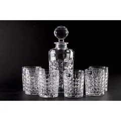Set Bình Kèm 6 Cốc Bohemia Diamond