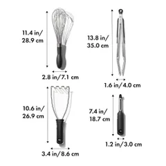 set dụng cụ nhà bếp 4 món OXO