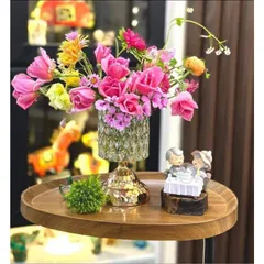 chân nến pha lê đa năng