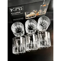 SET 6 CỐC PHA LÊ KING CRYSTAL 206ML