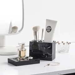 Set nhà tắm vân đá Marble 7 món - vân đá cẩm thạch