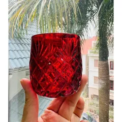 Cốc pha lê đỏ 200ml