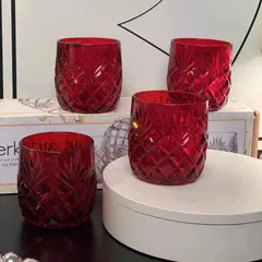 Cốc pha lê đỏ 200ml