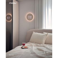 ĐỒNG HỒ TREO TƯỜNG LED MOOAS HÀN QUỐC