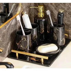 Set nhà tắm vân đá cẩm thạch
