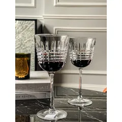 [MADE IN FRANCE] SET 6 LY VANG PHA LÊ CRISTAL D’ARQUES