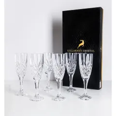 Sét ly sâm panh 6 món Killarney Crystal Trinity