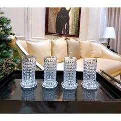 Bộ 6 cốc 260ml Bohemia Diamond 789706