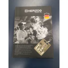 Sét dao, kéo, nạo, thớt 5 món Herzog Germany