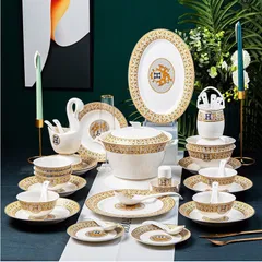Bộ bát 60 món hoàng gia Châu Âu cao cấp.