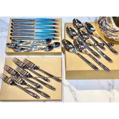 SET DAO THÌA DĨA QUẢ TRỨNG KELLER 24 MÓN
