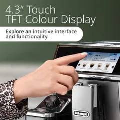 [MADE IN ITALY] MÁY PHA CÀ PHÊ TỰ ĐỘNG DELONGHI PRIMADONNA ECAM650.85.MS