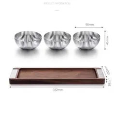 Set 3 bát kèm khay Modern Bernadotte