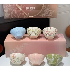 Bộ 6 bát gốm Bless