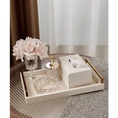 bộ khay trang trí hiện đại 6 món elegant