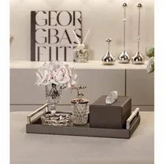 bộ khay trang trí hiện đại 6 món elegant