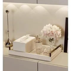bộ khay trang trí hiện đại 6 món elegant