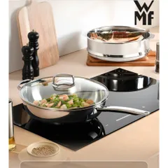 CHẢO SÂU LÒNG WMF WOK 30CM KÈM VUNG KÍNH